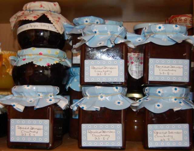 In the Kitchen: Spiced Damson Chutney 